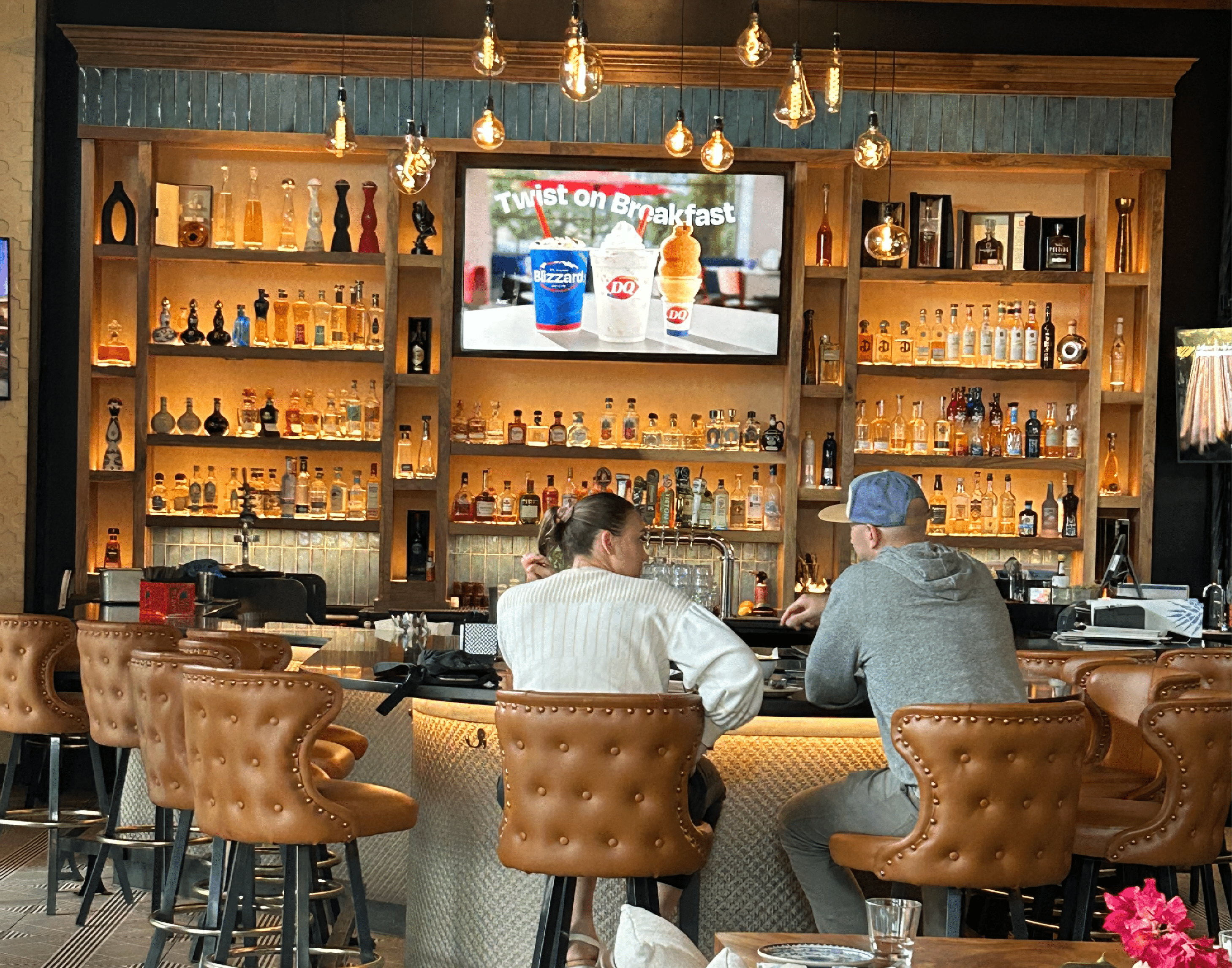 Bar at Agave Cocina.